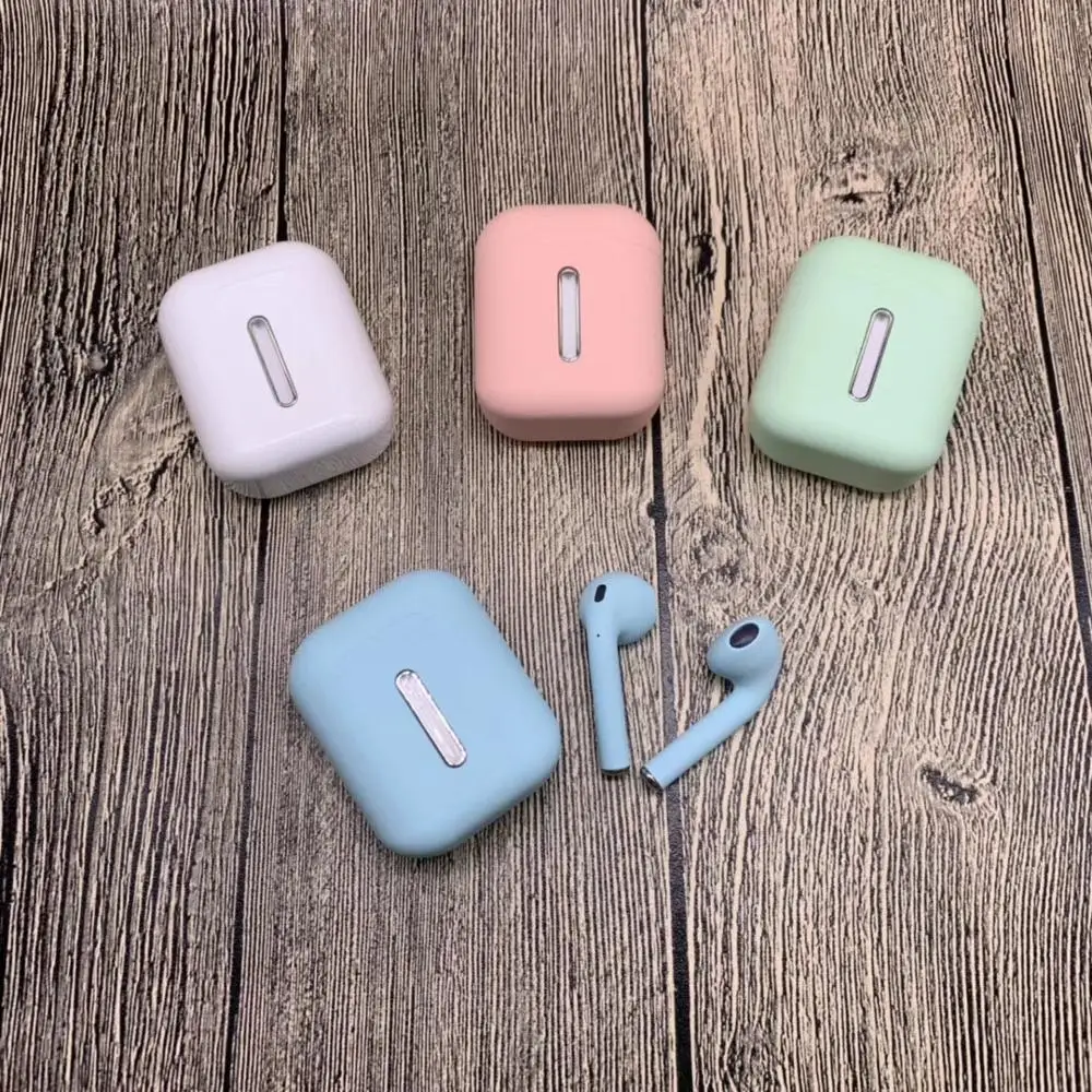 

new hot factory high quality stereo 5.0 wireless earphones i12s tws headphone