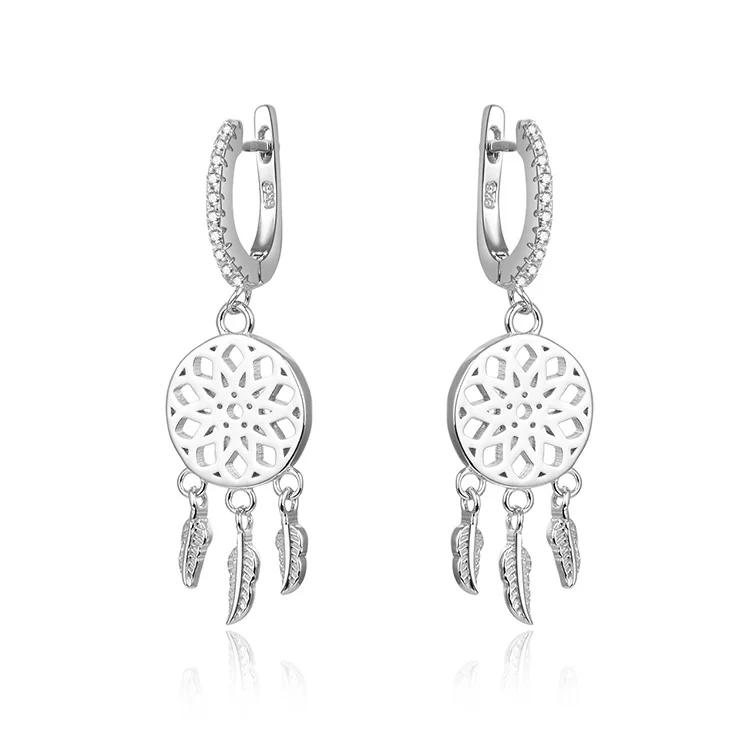 

925 sterling silver joyas de plata fine jewellery big earrings