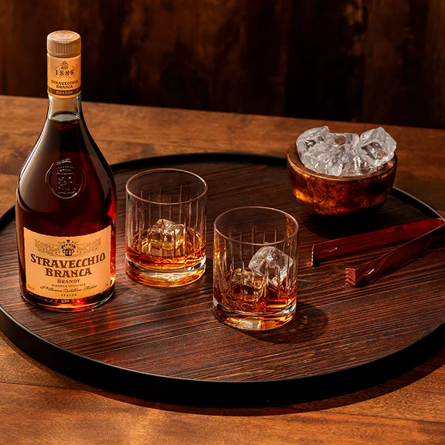 
Italian Brandy 100 cl 38% Stravecchio Branca 