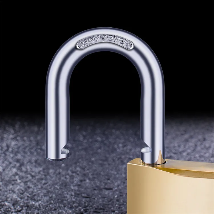 
High quality Sample available Pad lock Safety Mirror face Brass Padlock 
