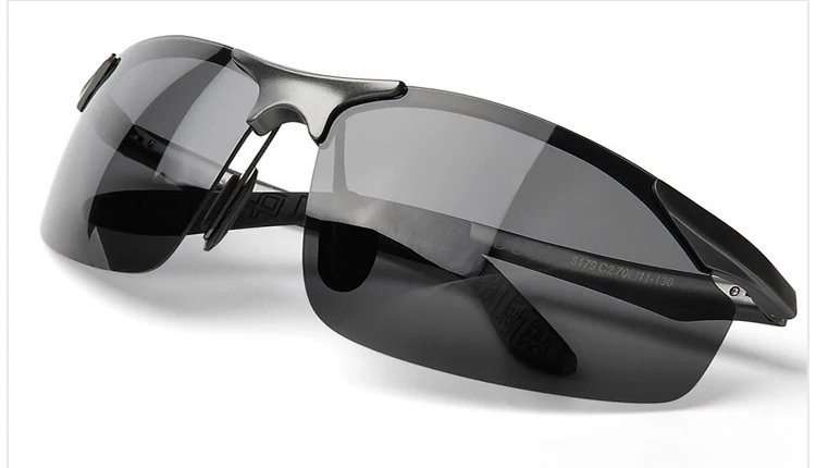 Photochromic Sunglasses Men Polarized Driving Chameleon Glasses Male Change Color Sun Glasses Day Night Vision Driver's Eyewear