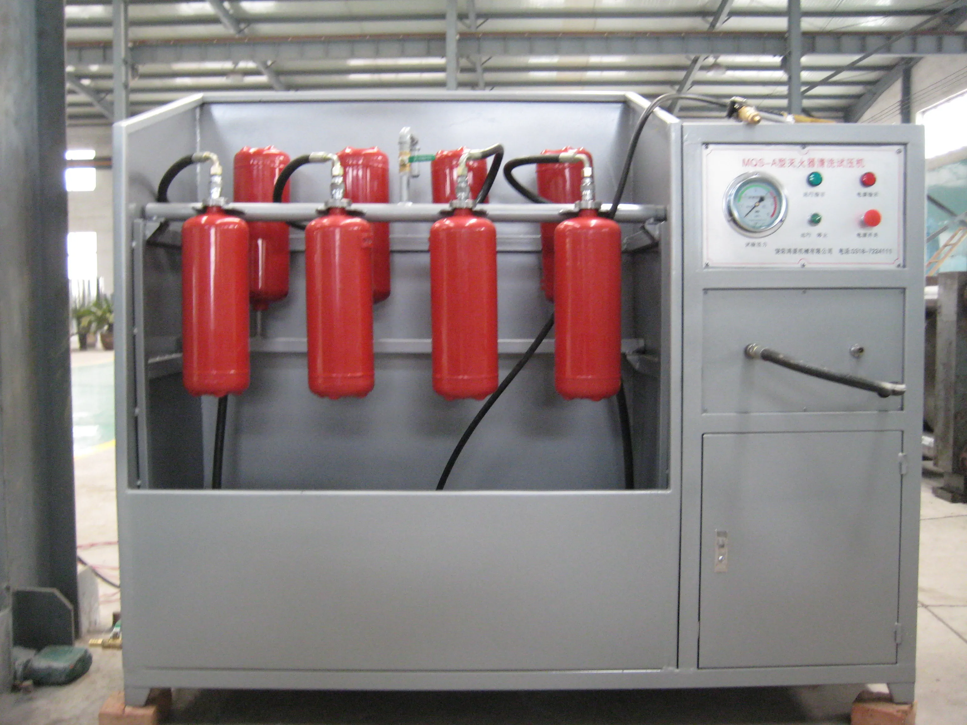 Fire Extinguisher Water Pressure Test Equipment /40 Years Manufacturer