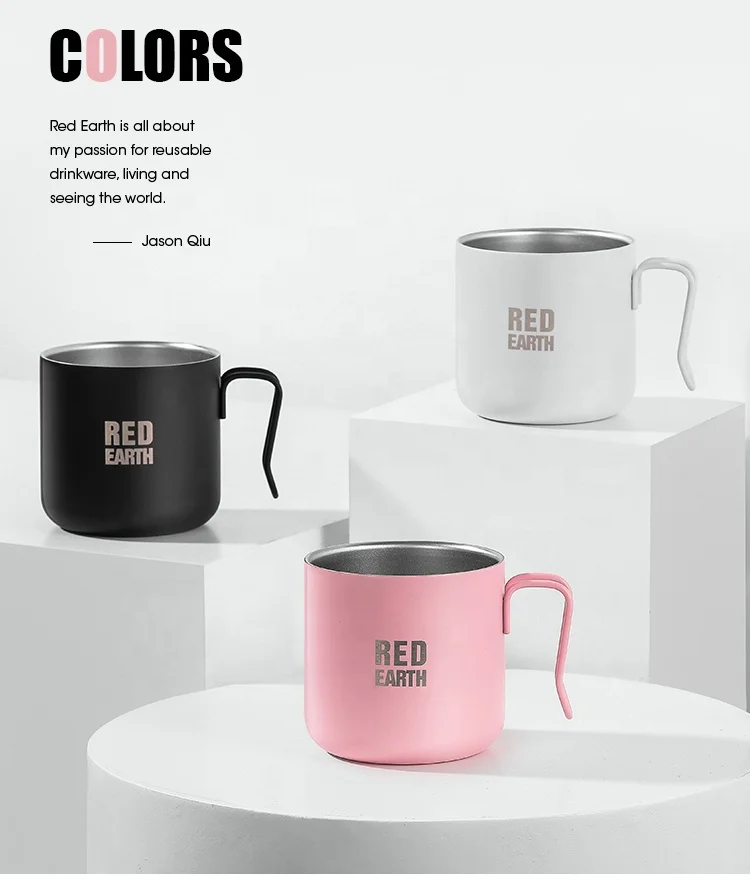 

360ML 316 Stainless Steel Cup 2020 New design Camper Serious Double walle Portable Thermo Mug Vacuum Insulated Drink Tumbler, Various colors & customized
