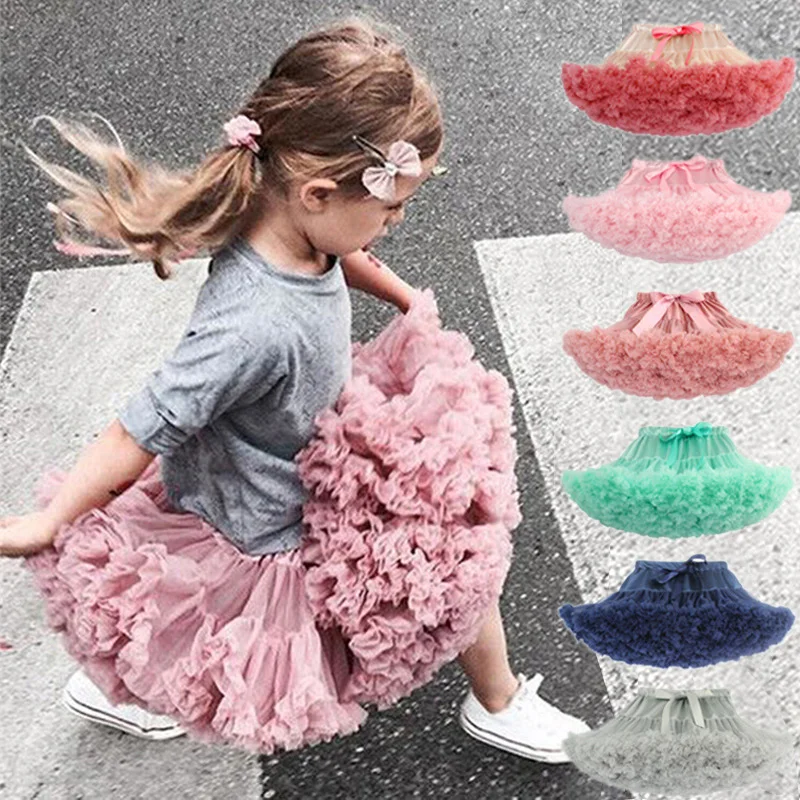 

2021 new arrivals bulk wholesale kids spring summer boutique clothing ruffle princess birthday tutu skirt for baby girls, As picture