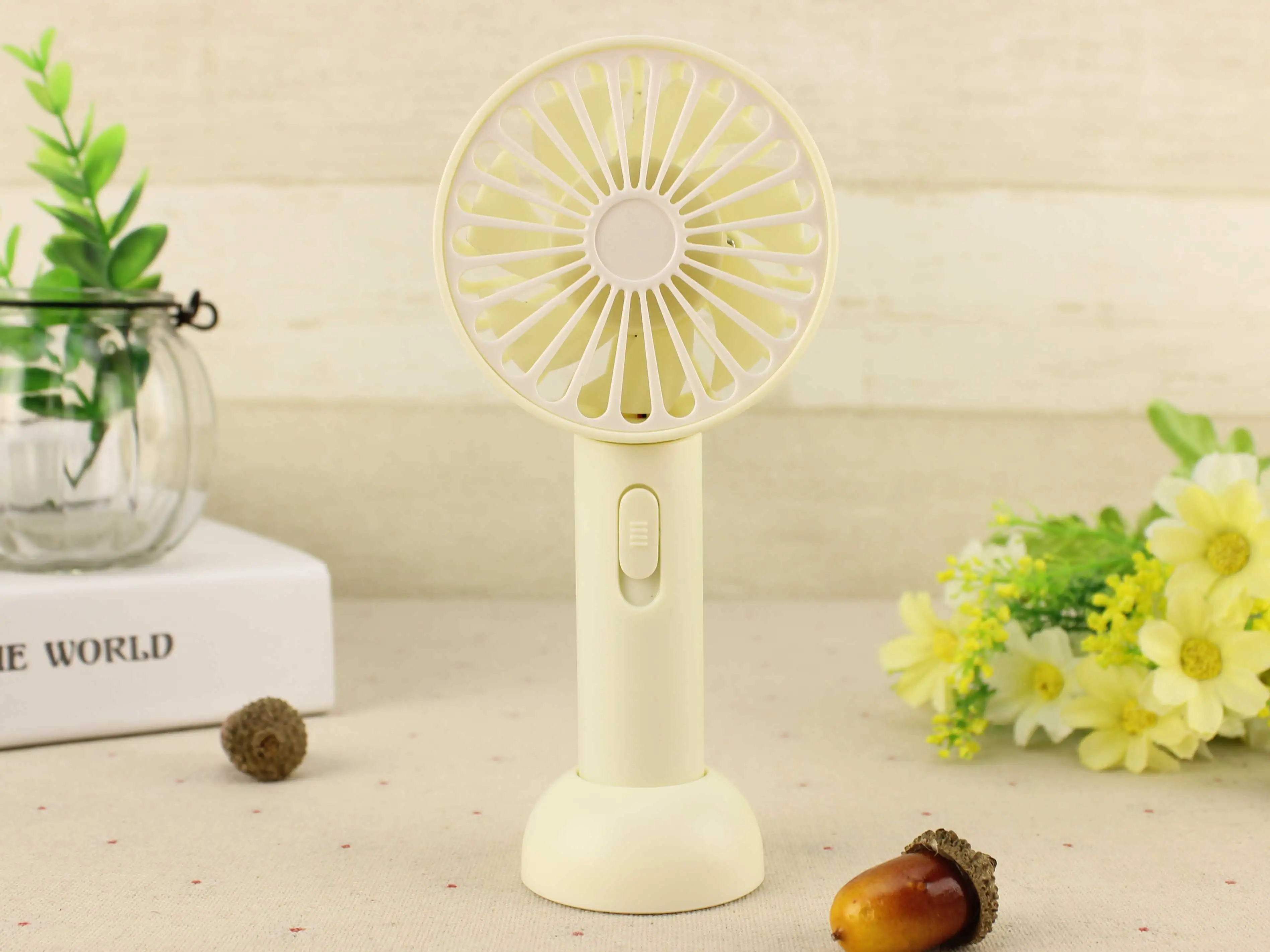 批发高品质多彩 usb 迷你鼓风机电台式风扇迷你手提迷你风扇