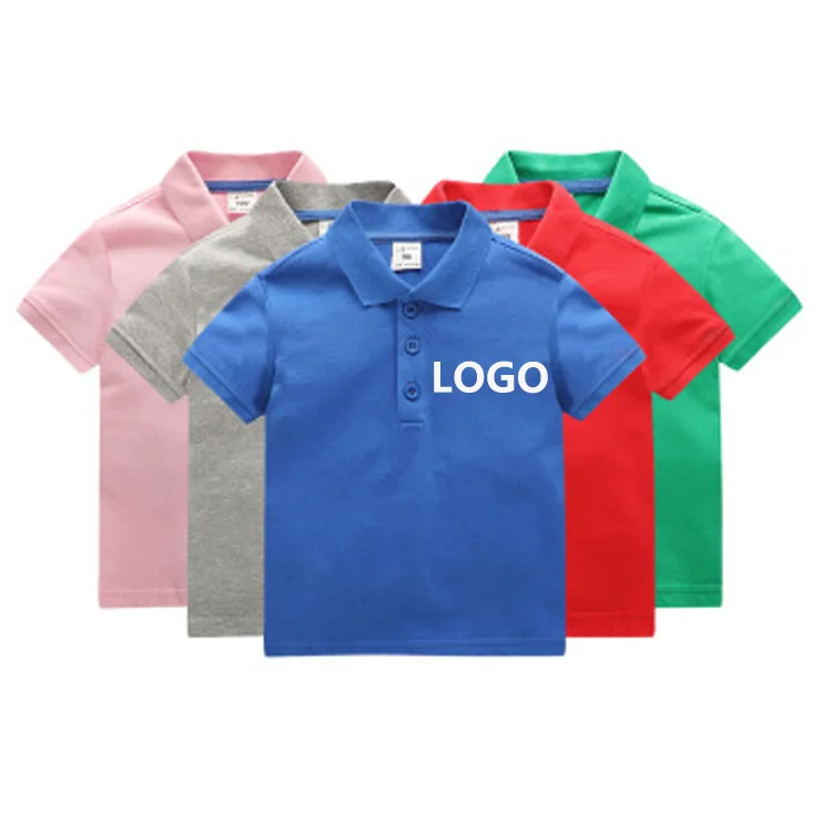 

Wholesale Summer Printing Plain Custom Baby Children Polo Shirts Kids Kids Polo Shirts 100% Cotton Boys T-shirts And Polo Shirts, Customized color