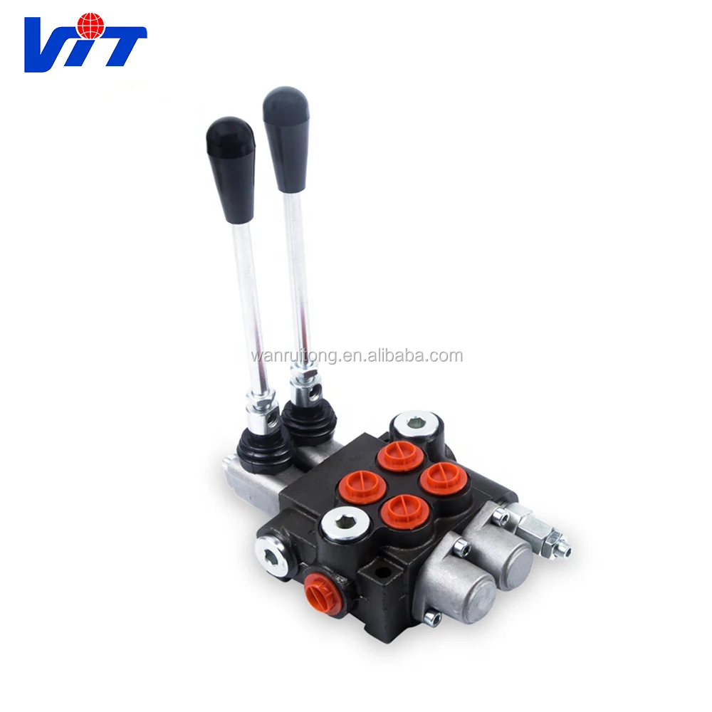 Truck spare parts  Factory P402 Joystick Hydraulic Multiple Directional Control Valve for Tractor factory