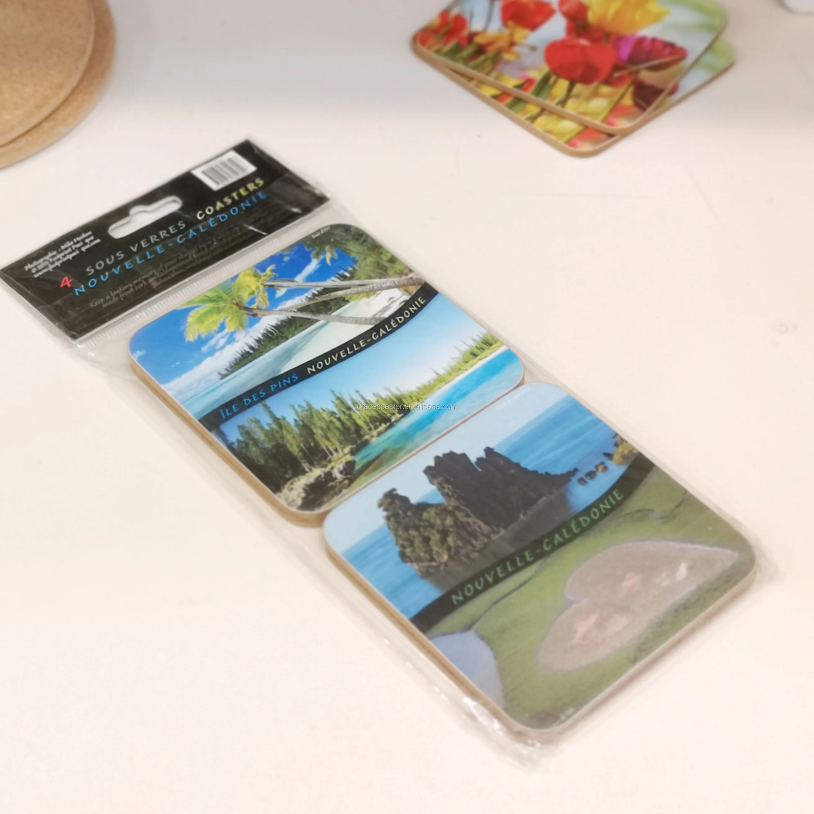 Hot Selling Mdf Placemat Laminated Cork Backed Placemat And Wooden