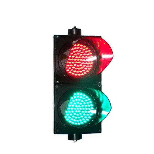 
100mm 2 Way LED Traffic Light random control 