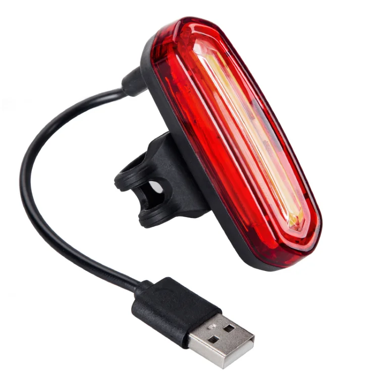 

INBIKE Multi Lighting Modes Bike Lamp USB Charger LED Flash Tail Rear Bicycle Lights, Black