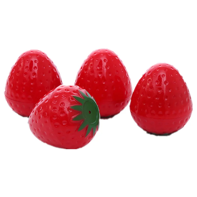 

Strawberry shape Moisturizing natural High Quality Lip Balm care protecr your lip