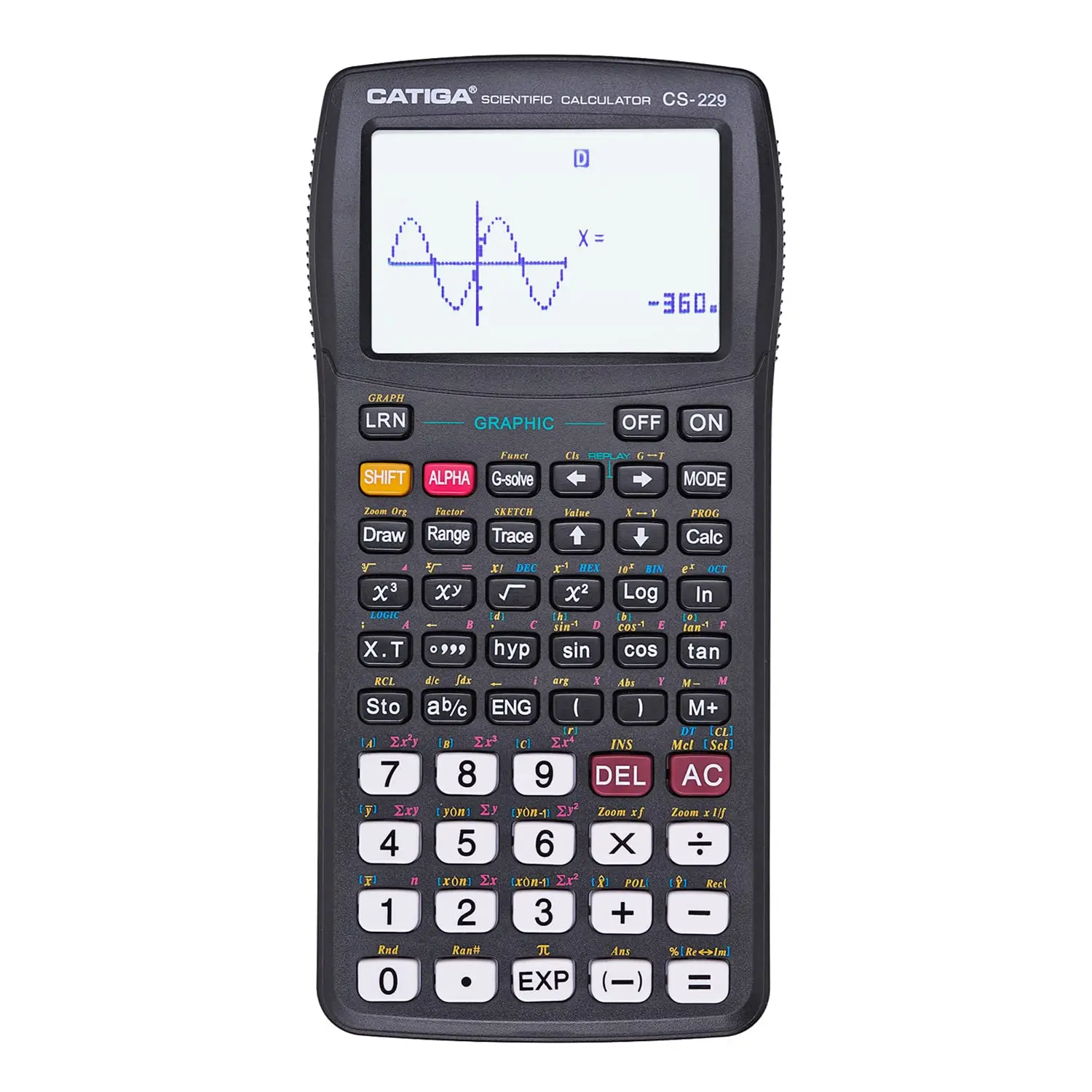 

Scientific Calculator with Graphic Functions Multiple Modes Intuitive Interface Perfect Beginner and Advanced Courses