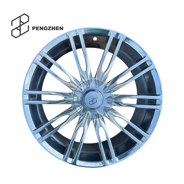 

Pengzhen 19 Inch 5x112 Forging Alloy Wheels Polishing Machine Car Rims For Mercedes Benz Suspension Cover Series
