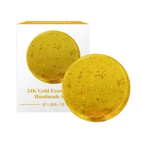 

LANBENA Hyaluronic Acid Face Cleaning Moisturizing Acne Treatment Repair Whitening 24K Gold Essential Oil Handmade Soap