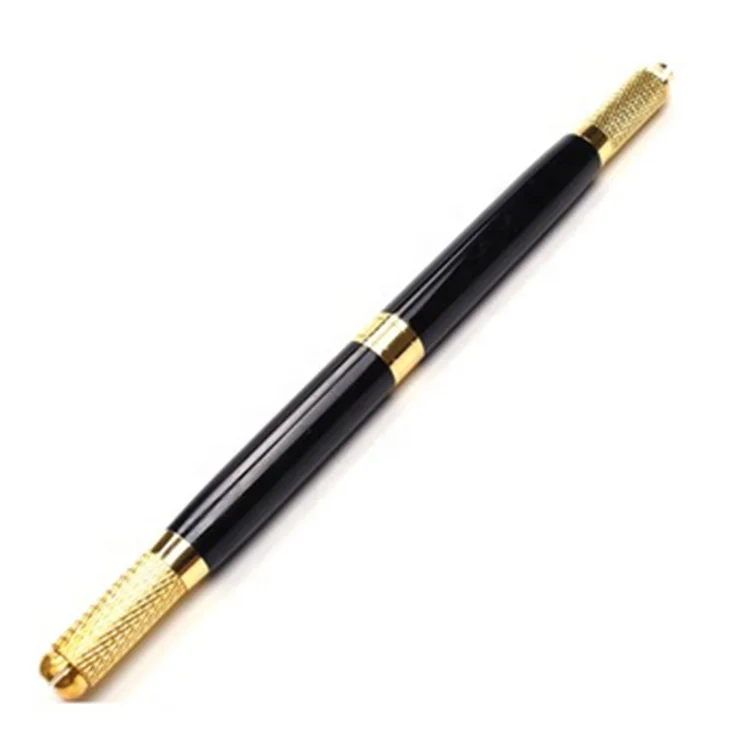 

Professional Permanent Makeup Double Head Microblading Manual Tattoo Machine Pen
