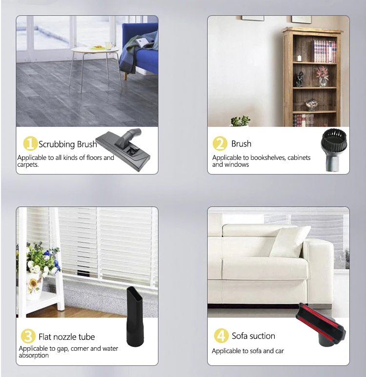 High Quality Waterproof Commercial Industrial Vacuum Cleaner