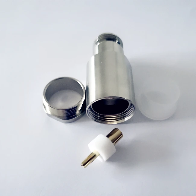 Straight N Female Clamp Type Connector for LMR600 12D-FB Coaxial Cable