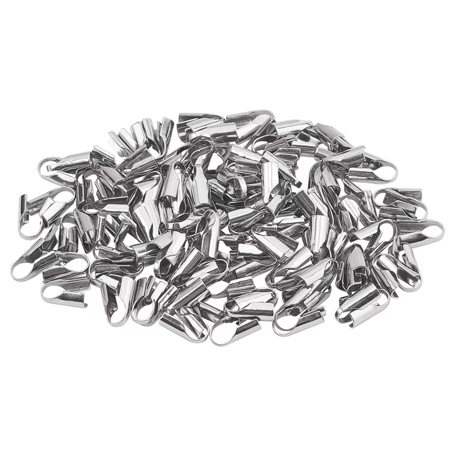 

304 Stainless Steel Cord Ends Cord 6.5 Wide End Terminators Cord Finding for Jewelry