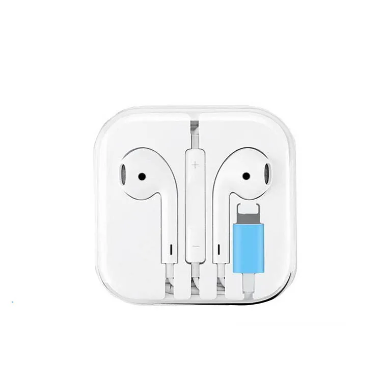 

Mic+volume 8 pin earphone earpod earbuds for iphone 7 8 x 11 12 13 max earphone for apple earphone headphone