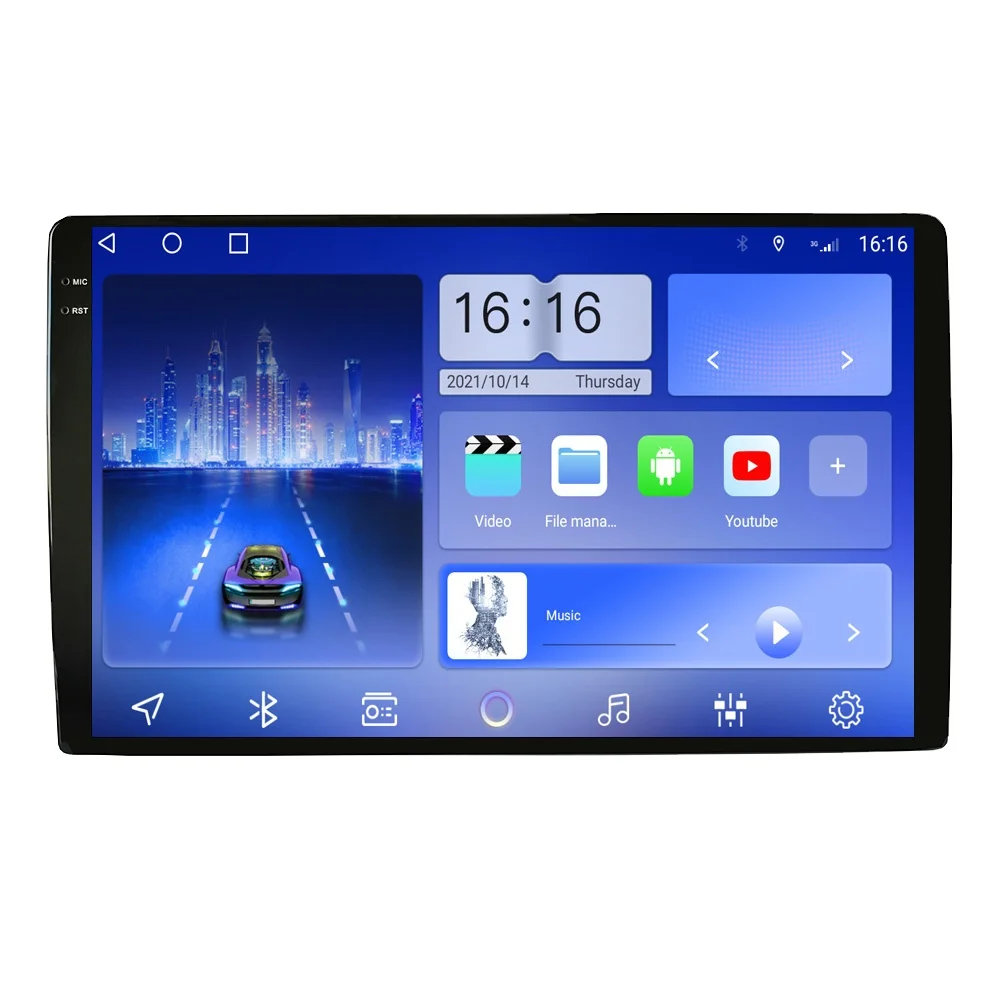 

10 Inch Car Radio Headunit Device Double 2Din Android Octa-Core Car Stereo DVD Player Touch Screen Carplay Android Auto