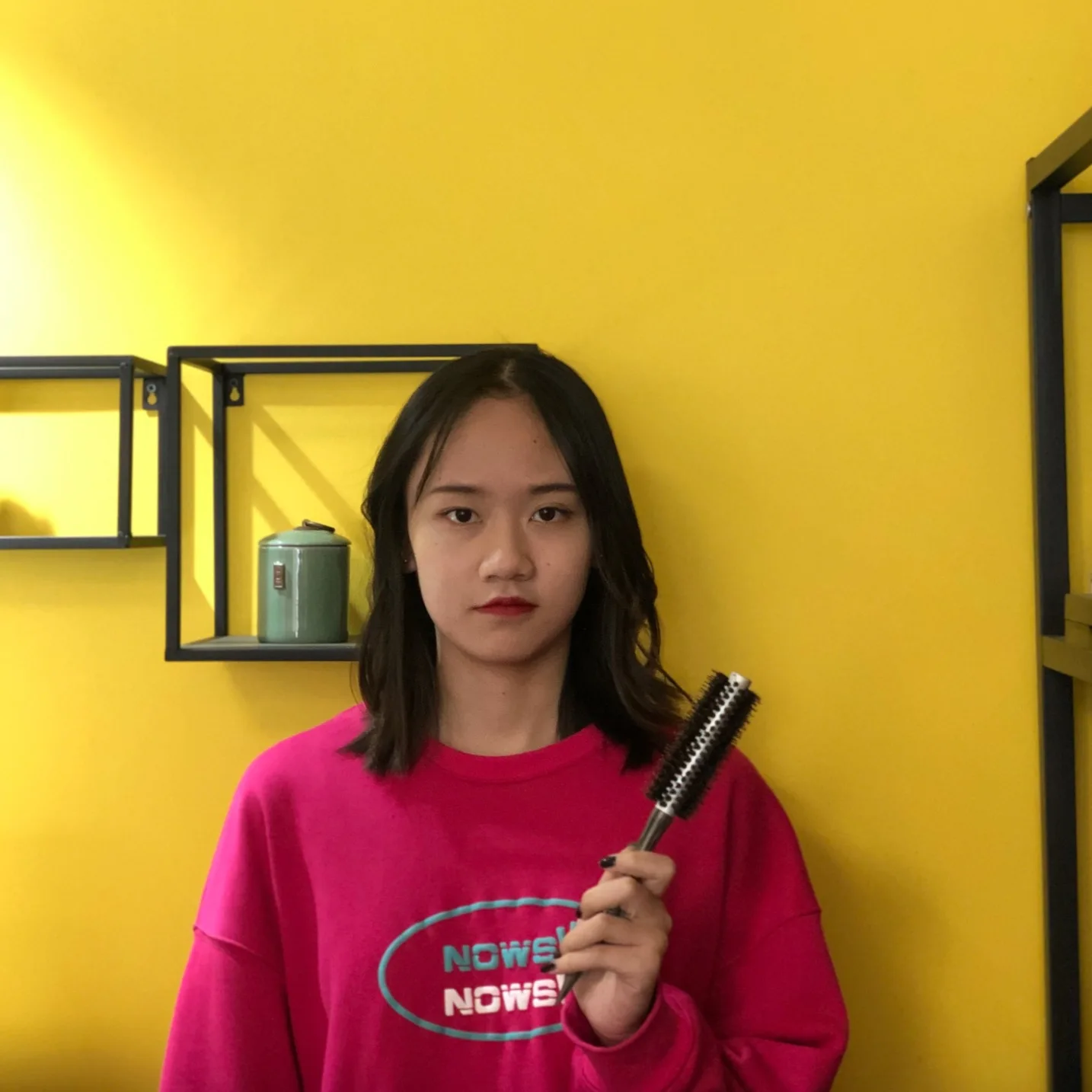 

High Quality Round Wood Comb Custom Hair Brush Anti-static Hairdressing Comb