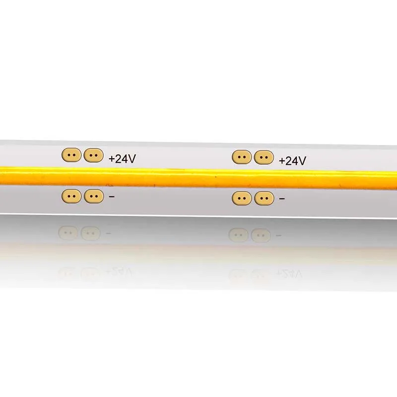 Super Bright 320LEDs/M 10W/M Flexible Tape Rope Light Flex White Dotless Luces Flip Chip LED Cob Strips
