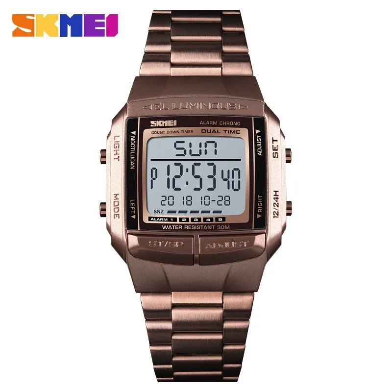 

SKMEI 1381 Jam Tangan Quartz Digital Multifungsi Anti Air