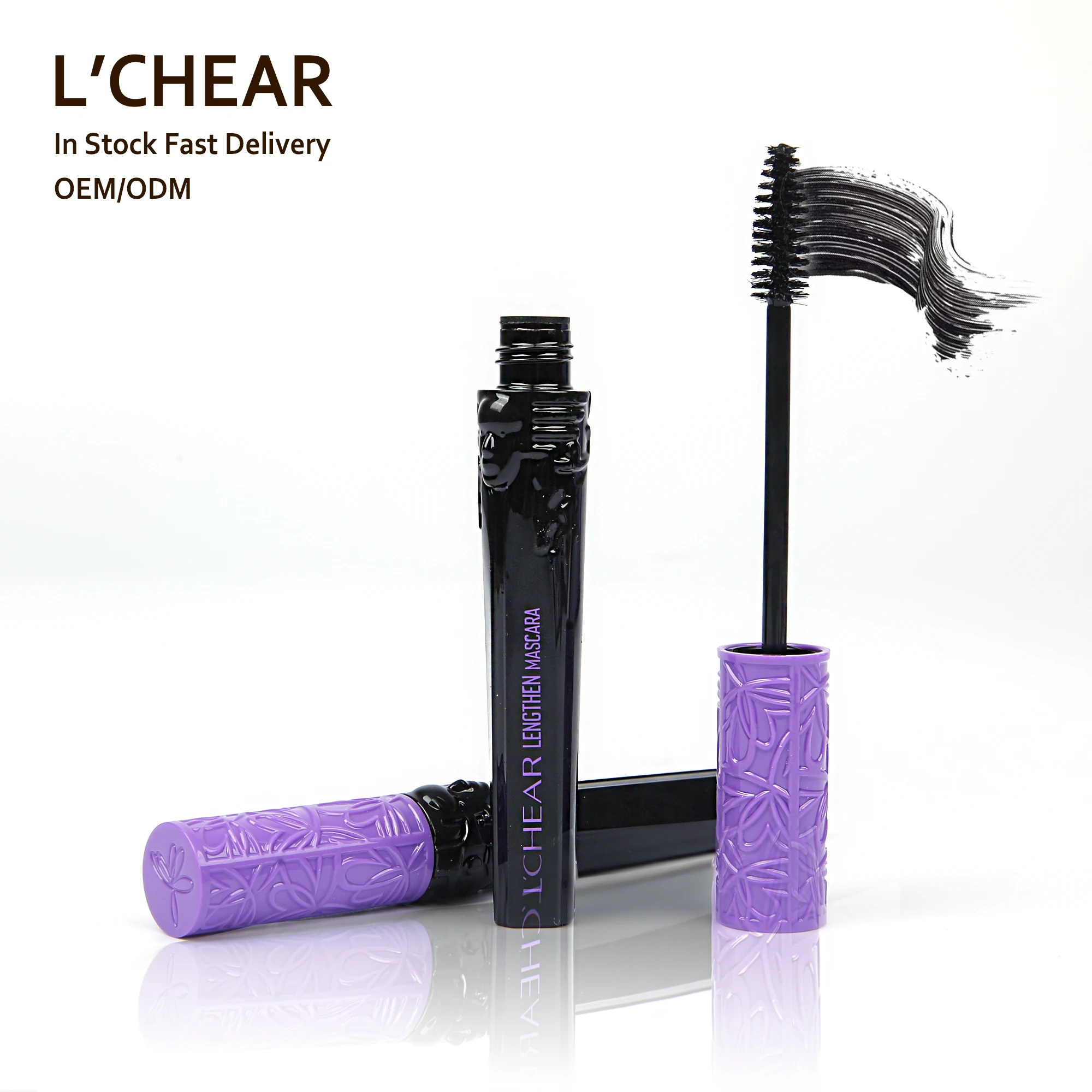 

Waterproof Thick as plumage Long lasting Dark Lengthening Private custom Wide Angle Dense Mascara