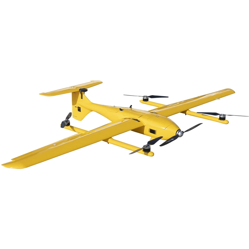 

110 Minutes VTOL Fixed Wing Mapping and Surveillance Long Range Drone UAV with Mapping Camera and GPS