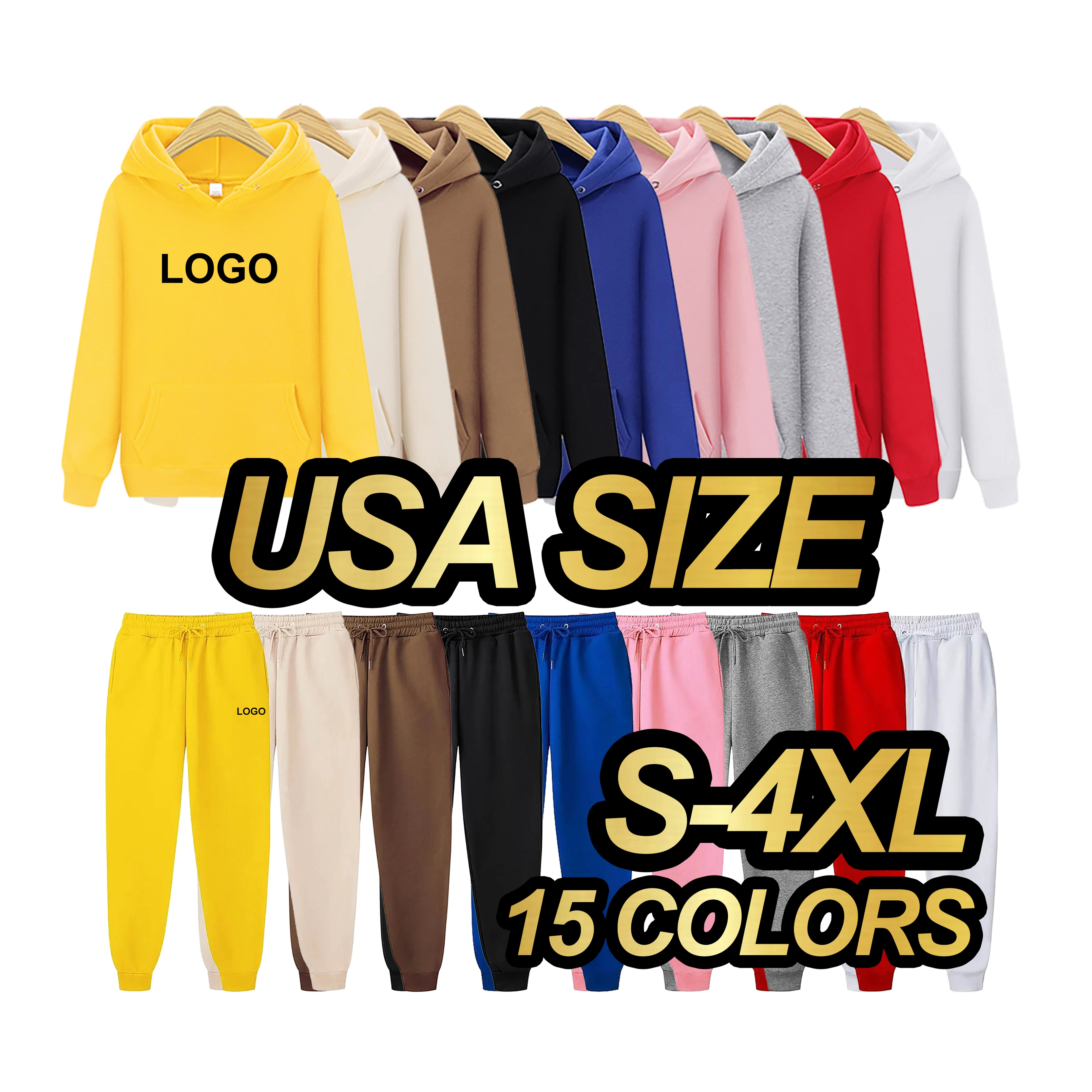 

men tracksuit stacked French Terry Hoodie reflective custom mens short sweatsuit sets vendor track suits for men jogging, Customized color