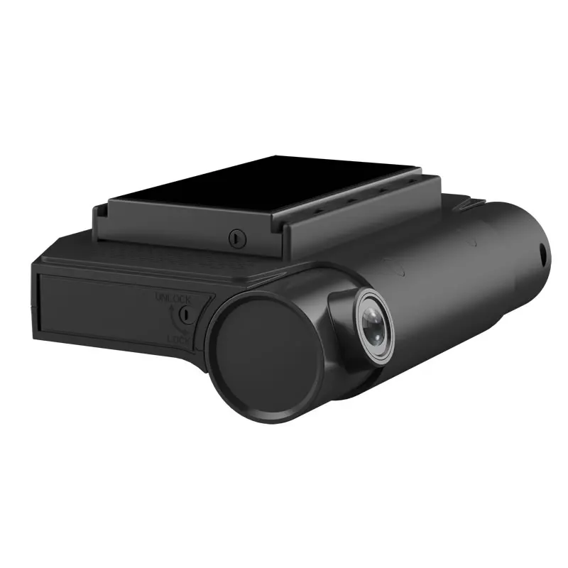 

4G Dashcam Dual lens camera CANBUS J1939/1708 Data Adapter Truck video telematics support CMSV6 Wialon, Black