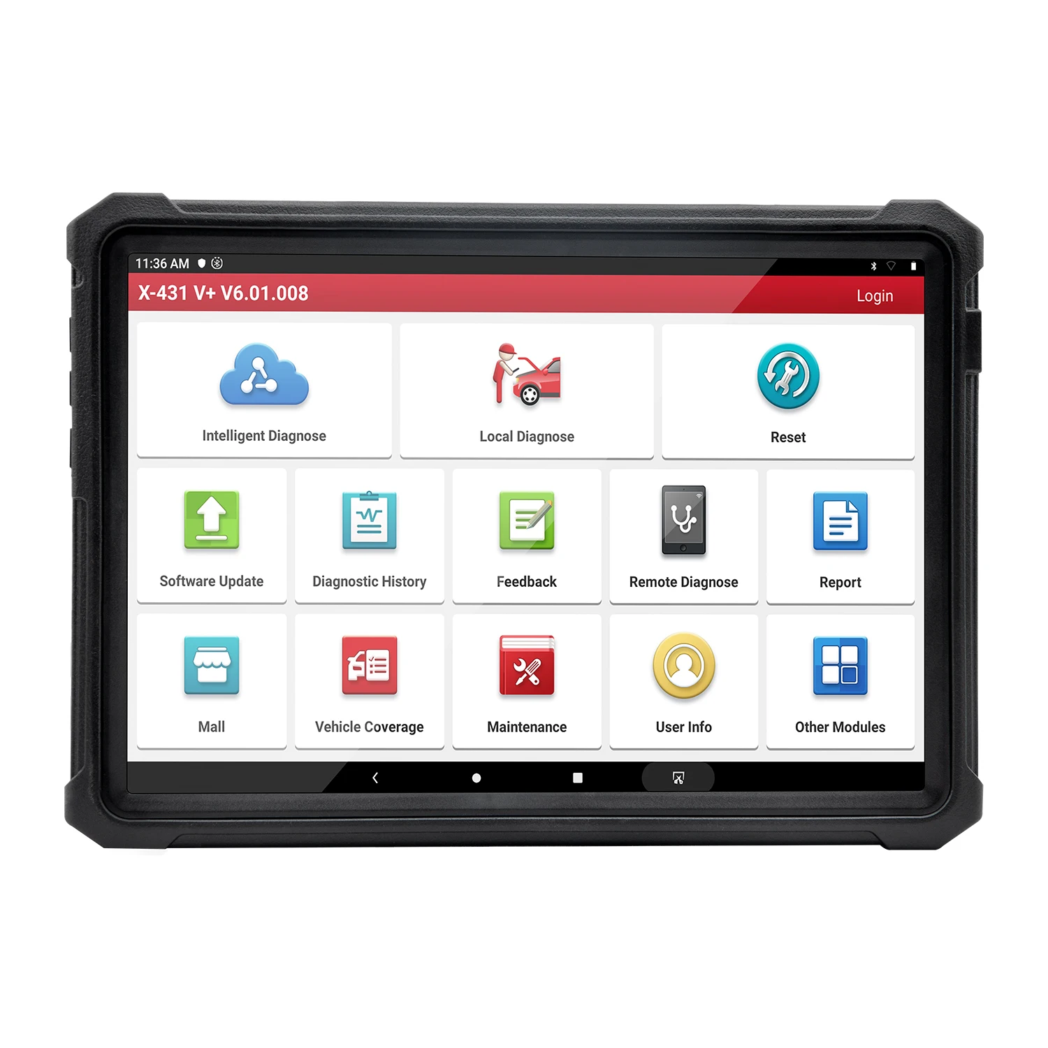 

Original Launch X431 V+ Wifi/BT HD Heavy Duty Truck Scanner Diagnostic Tool Module 24V Launch HD