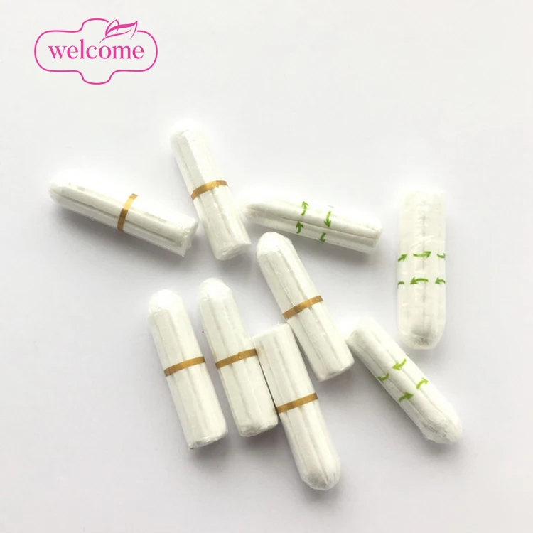 

Organic tampon 100% certified organic cotton materials used zip lock bags packed OEM ODM welcome