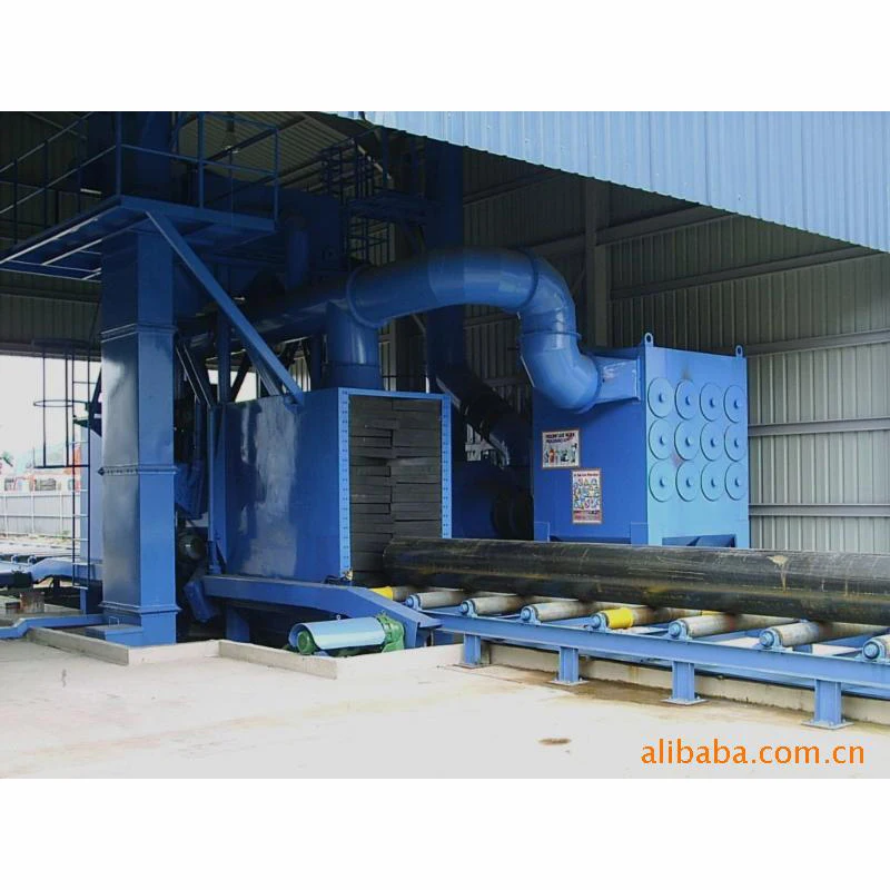 
building steel structure shot blast machine 