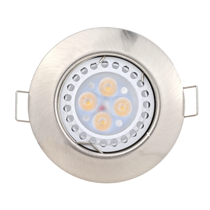 
Round Cut Hole 55mm Led Halogen Gu10 Mr16 Frame Recessed spotlight Fixture 