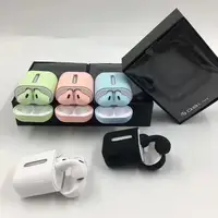 

New Design Colorful LED Light Macaron TWS Wirelessbluetooth Headset V5.0 Bluetooths Earphone Q8L