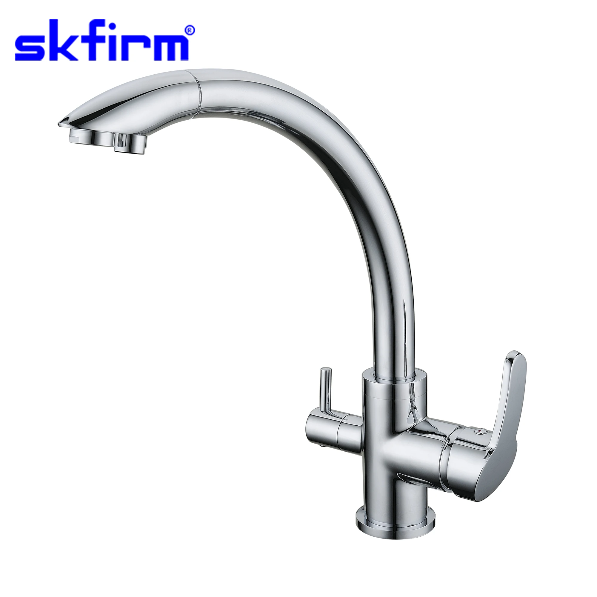Made In China 3 Way Kitchen Faucet Taps Hot And Cold Water Filter
