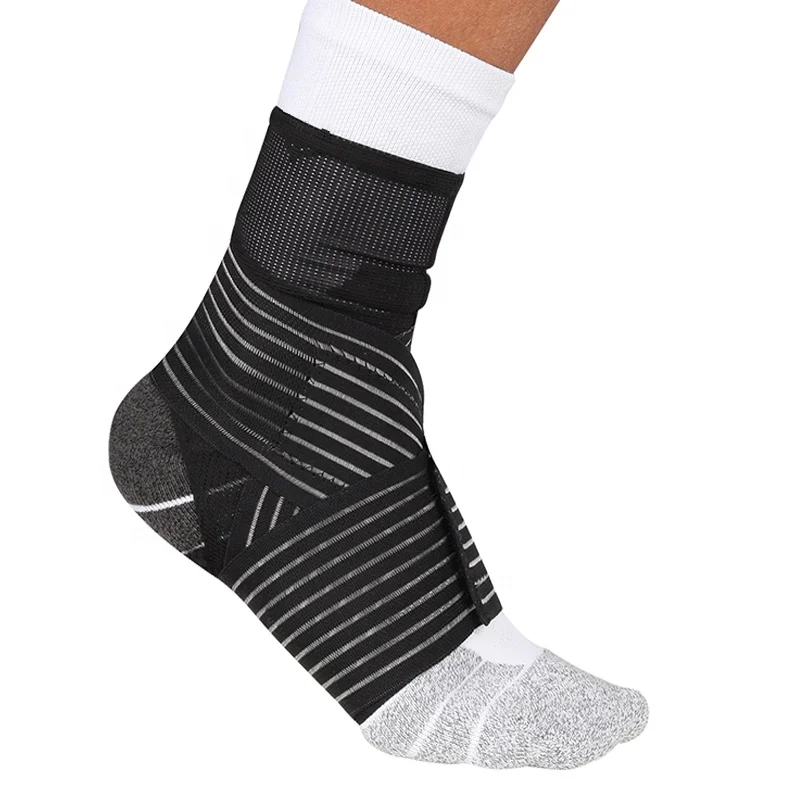 

Amazon hot sale Compression Bandage Wrap Elbow Wrist Knee Brace Stabilizer Elastic Ankle Support, Black ankle brace