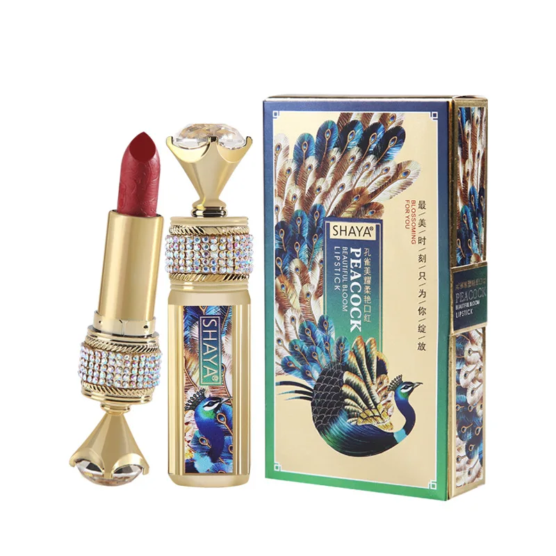 

lipstick matte waterproof diamond lipstick no logo lipstick