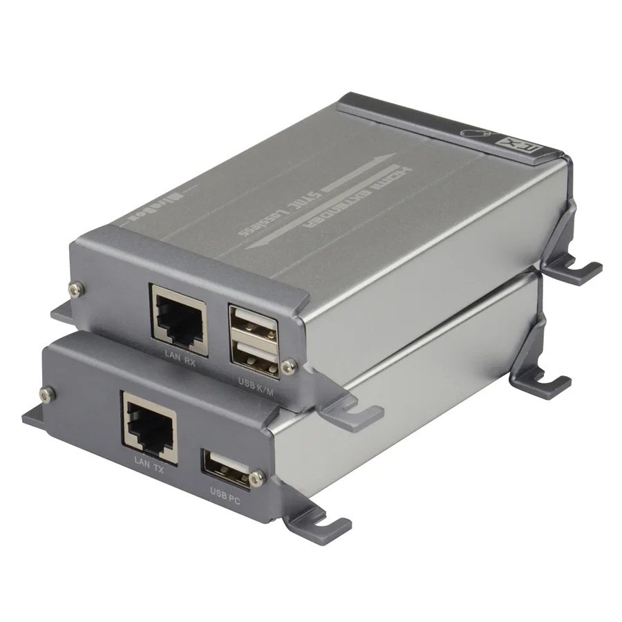 mirabox  hdmi extender kvm with usb pass-through keyboard video and mouse