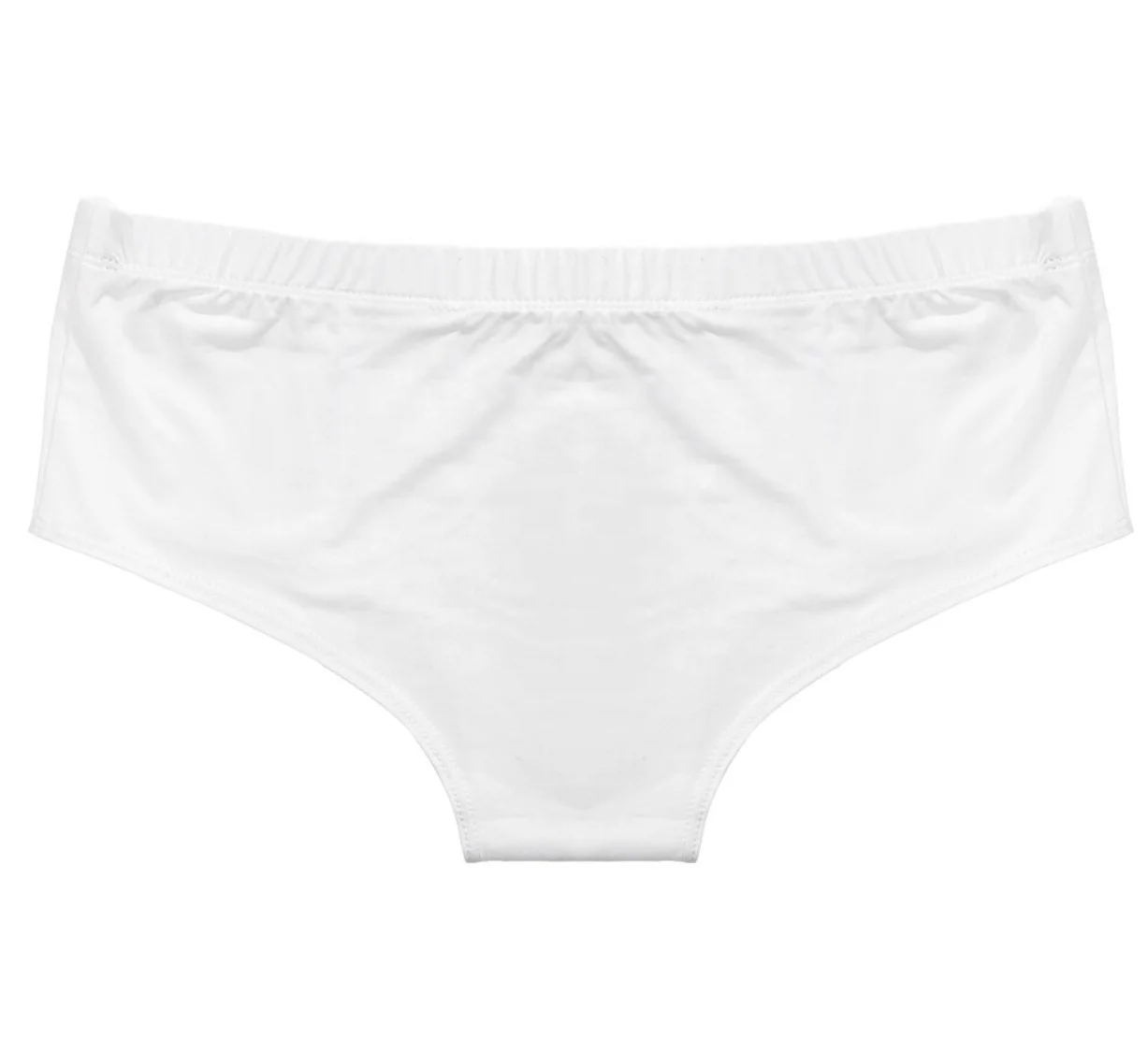 

customized photo women's white sublimation polyester underwear panties