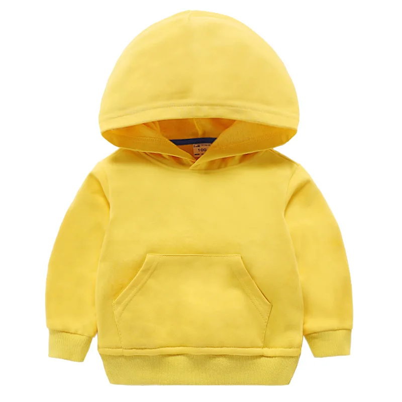 
High quality comfortable custom plain blank children kid hoodies 