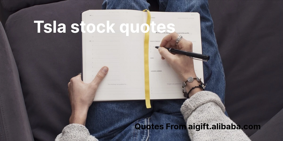 tsla stock quotes