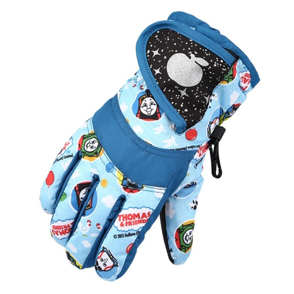 

FunFishing Winter Waterproof Windproof Kids Snow Gloves Ski Gloves, Six colors