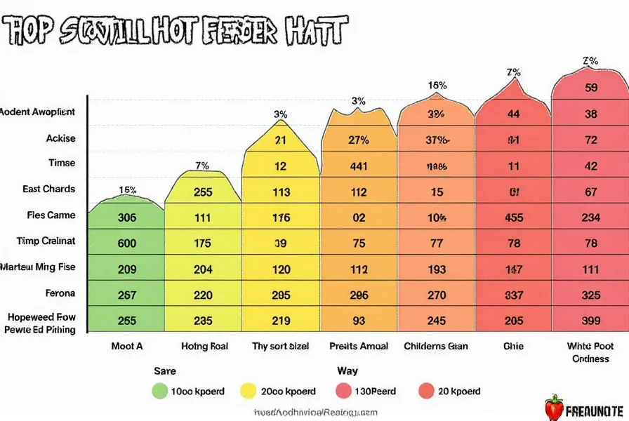 Scoville Hot Pepper Chart
