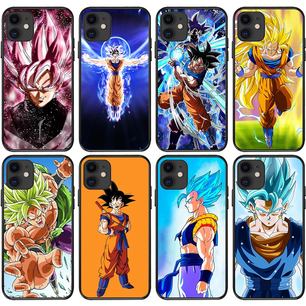 

Popular Japan Cartoon painting new design Dragon Ball Phone Case For Phone 11 pro 12 Pro max