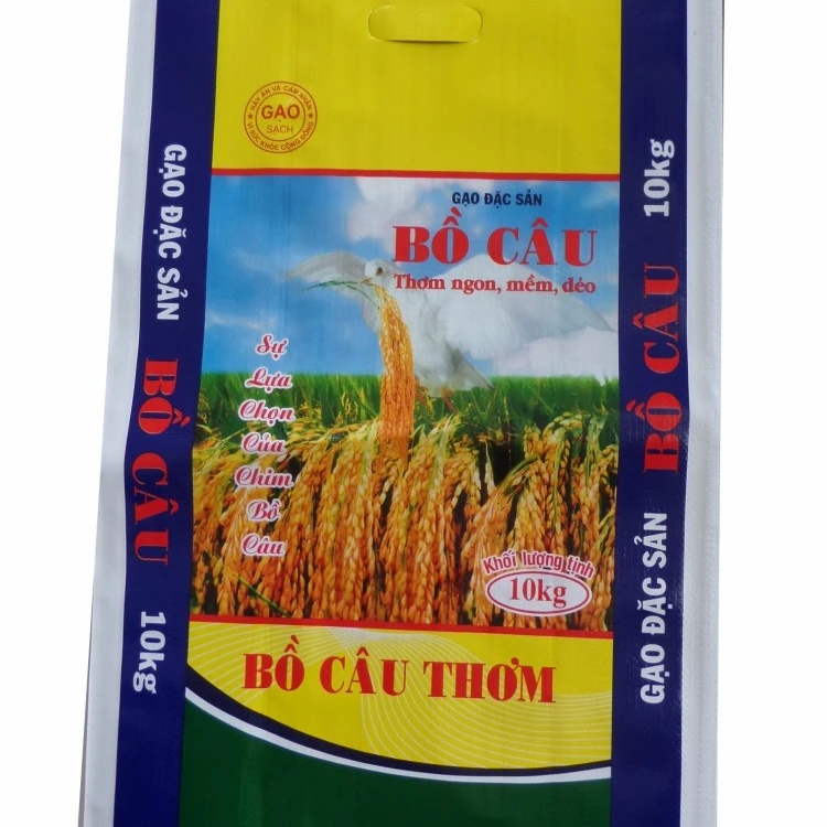 
BOPP PP bag for packing or transport the food crop such as rice, flour, corn 50kg/80kg/100kg from Laos for Vietnam and Thailand 