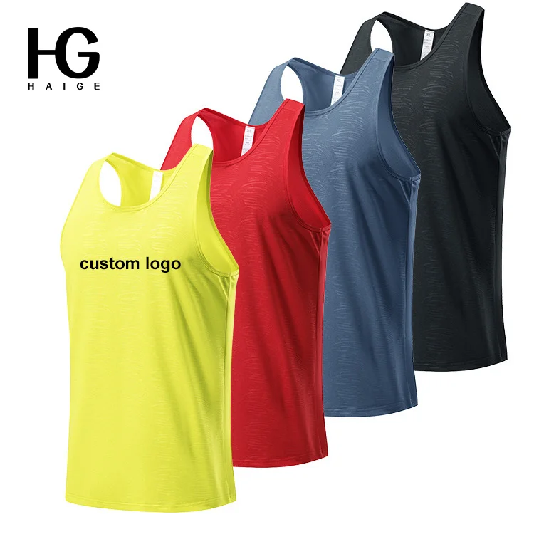 

Custom Logo Mens Stringer Tank Top Workout Muscle Quick Dry Gym Tank Top Men Running Breathable Fitness Gym Tank Top For Men