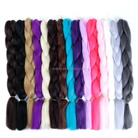 

Private label packaging expression braiding hair Synthetic Jumbo Braiding Hair 82 inch Crochet Braid Hair African