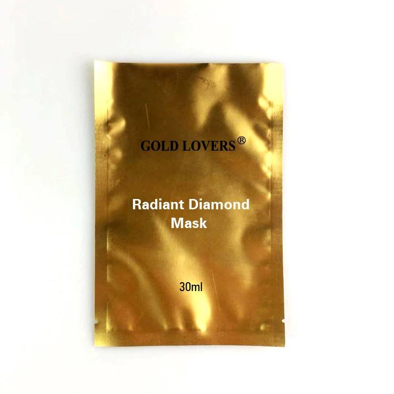 

OEM/ODM Skin Care Radiant diamond Facial sheet mask whitening and Hydrating, White